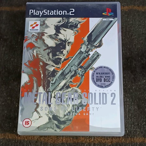 metal gear solid 2 ps2