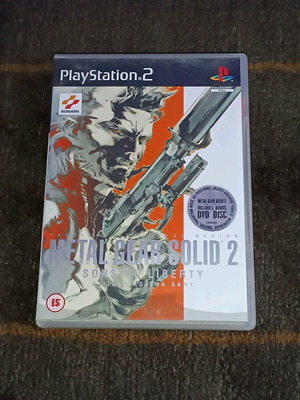 metal gear solid 2 ps2