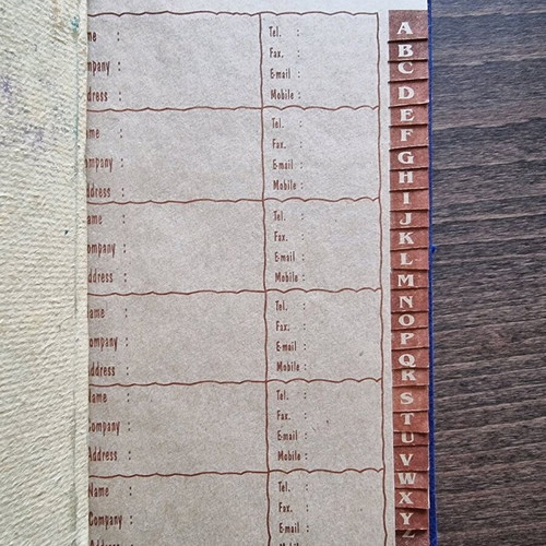 Telephone Directory Greece A-Z in Blue/Beige Color