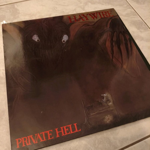 Haywire Private Hell LP like new, metal