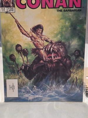 Savage Sword Of Conan #135 used comic book