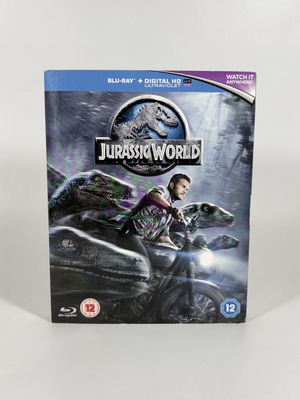 Jurassic World Blu-ray like new with English subtitles and slipcase