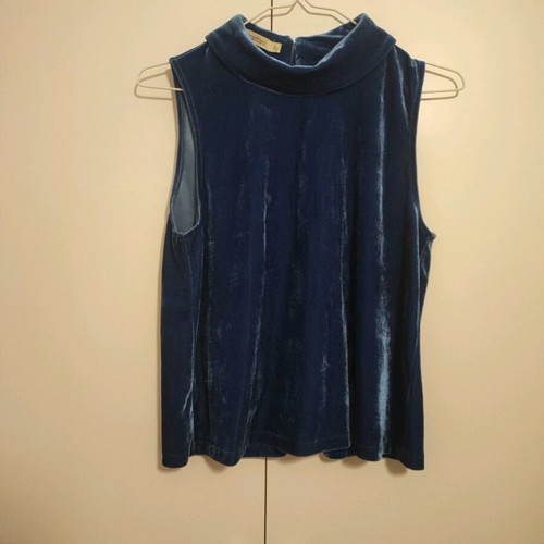 Attrativo Large blouse blue, new, velvet