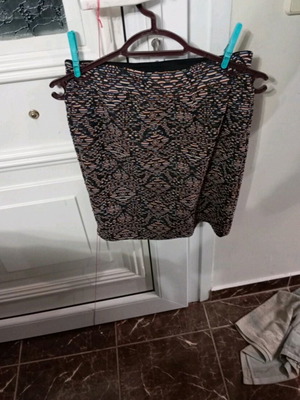 Mini women's skirt Stradivarius like new, multicolored
