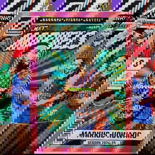 HOWARD - NET MARVELS ORANGE LAZER /75 - BASKONIA - DONRUSS EUROLEAGUE 2024-25