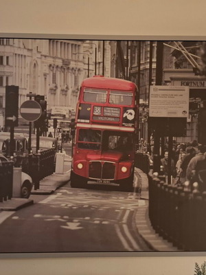 Εκτύπωση σε καμβά (London Bus)