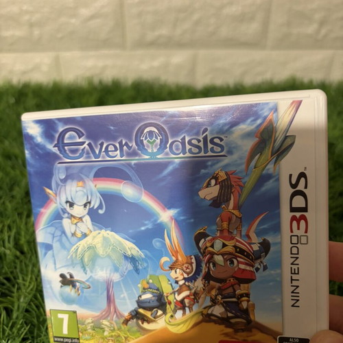 Ever Oasis Nintendo 3DS game used, complete with manuals