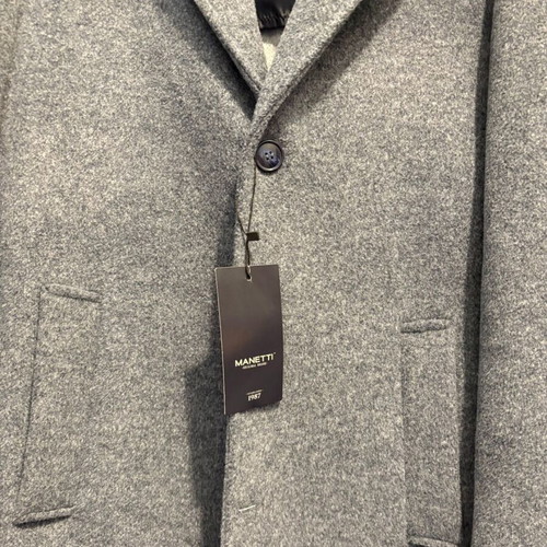 Manetti men's coat XL new, gray, size 52
