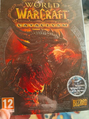 World of Warcraft Cataclysm new, sealed in box for PC