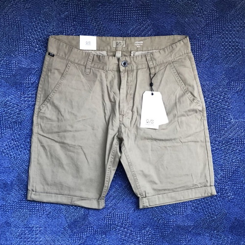 QS by S’Oliver men's shorts new, size 33, beige