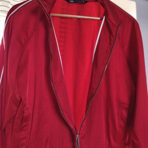 Zara women's jacket like new, red, spring-fall