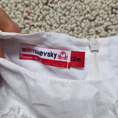 Raxevsky Party Dress 12m New, Ideal for Baptism
