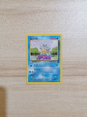 Pokémon Squirtle Card Base Set 2 2000 new