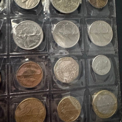 Foreign coin collection used, lot for collectors