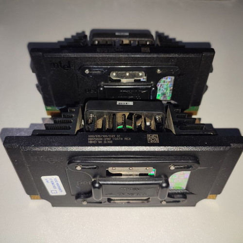 Pentium III 500MHz 512kB 100FSB matched pair used