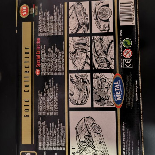 Burago Shelby Series 1999 1/18 scale model new