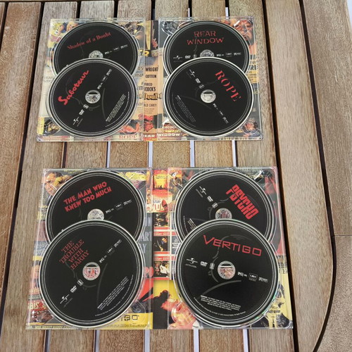 Alfred Hitchcock Masterpiece Collection DVD velvet box like new