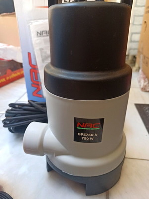 Αντλία Ακάθαρτου Νερού Nac SPE75D-N καινούργια 750W