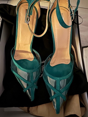 Kotsonas Shoes Kolonaki Naomi обувки употребявани като нови, зелени