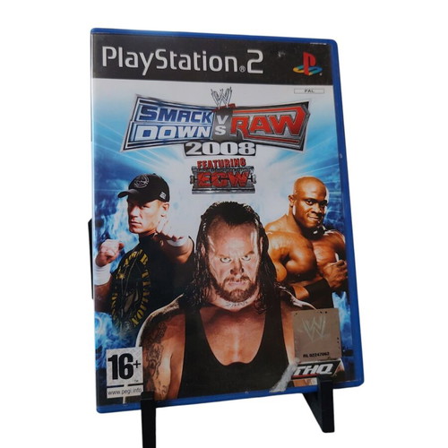 Smackdown vs Raw 2008 PS2 like new
