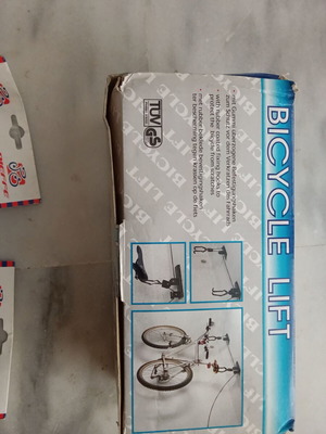 Bicycle hanging base and hook like new