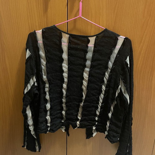 Zara cardigan like new, black and beige, size XL