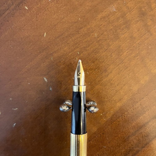 Parker 75 fountain pen like new, 14k gold nib BB tip