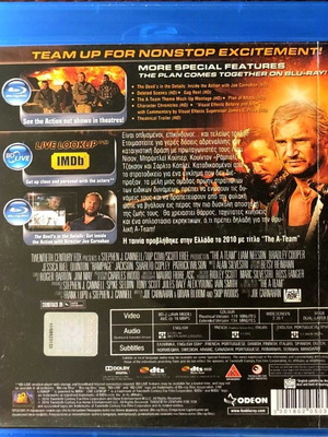 Blu-Ray The A-Team μεταχειρισμένο, περιπέτεια με Liam Neeson