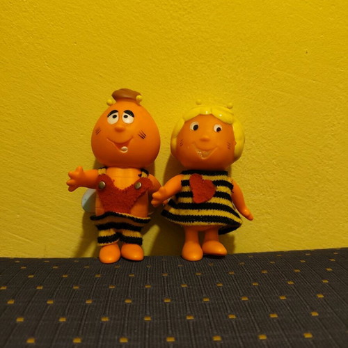 Maya the Bee and Willy used, Lyra, 1980s vintage