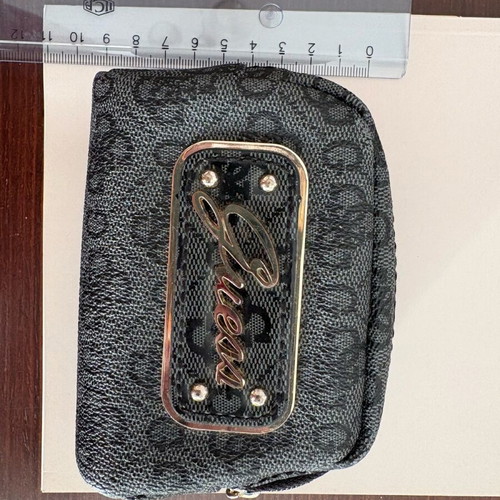 Guess mini wallet like new, black and grey