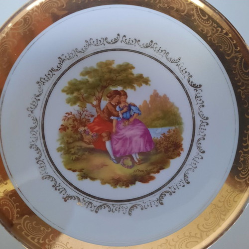 Vintage porcelain serving bowl Furstenberg Germany used