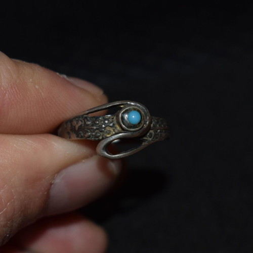 Vintage silver ring used