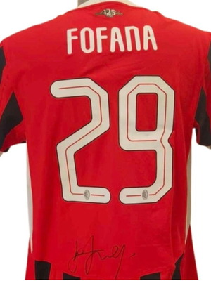 Milan 2023-2024 shirt signed by Fofana like new