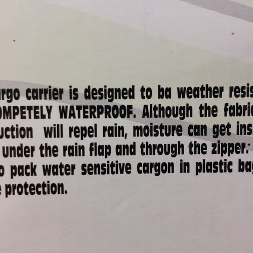 Roof Bag Fabric New, Lightweight Waterproof with Heavy-Duty Zipper
