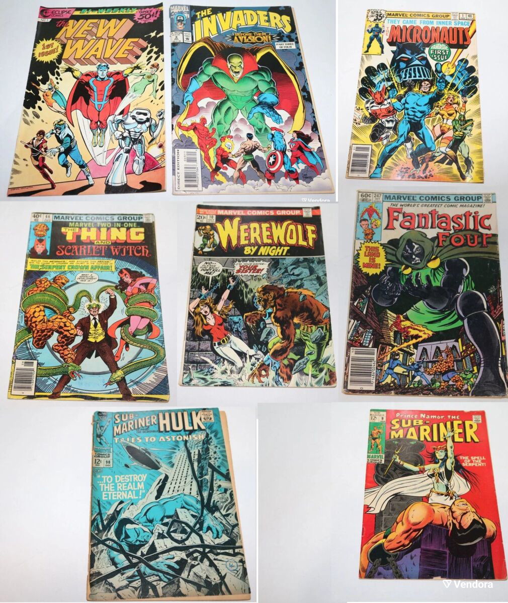 Marvel vintage foreign language comics,… - € 80,00 - Vendora.cy