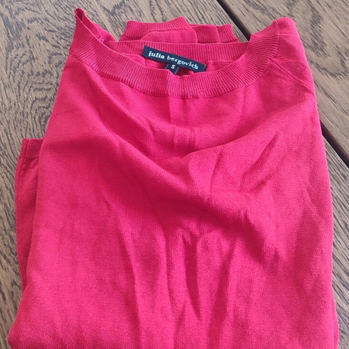 Pullover used Julia Bergovich red, size S