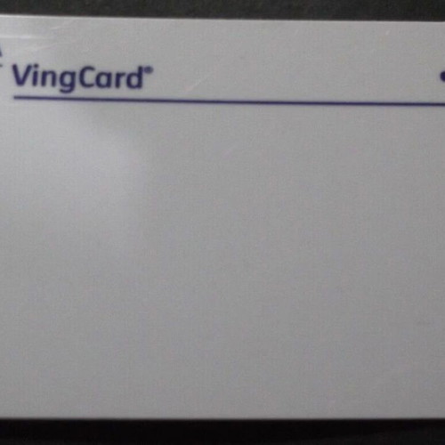 Vingcard hotel door keycard used