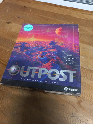 Outpost Sierra PC game like new