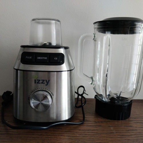 Izzy BL-633A blender with glass jar 1.5 lt 700W inox