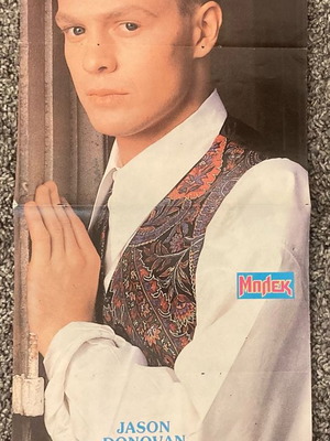 Αφίσα Jason Donovan Αλέξια από περιοδικό Κατερίνα σαν καινούργιο