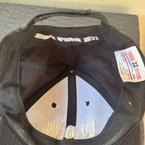 Jockey Hat War of the Worlds collectible, like new, black