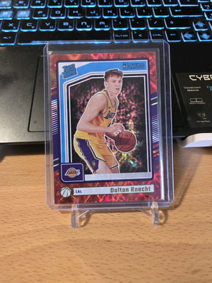 Dalton Knecht 2024-25 Panini Donruss Rated Rookie International Red RC card like new
