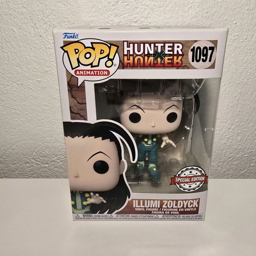 Funko POP! Animation Illumi Zoldyck Hunter X Hunter #1097 Special Edition new