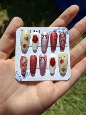 Press On Nails New Set with Application Tools