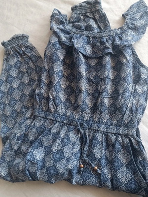 Monsoon Boho one-piece jumpsuit for girls 6 years, like new, 100% viscose