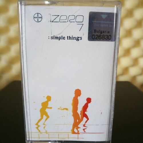 Zero 7 Simple Things audio album used cassette
