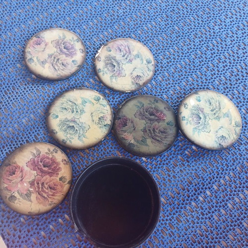 Coasters with faded color