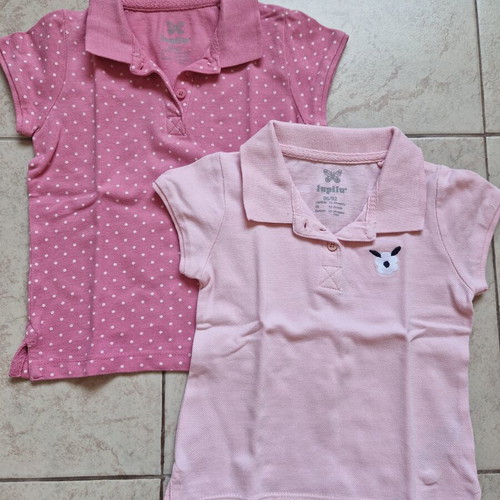 Lupilu set of 2 pink T-shirts size 86/92 cm like new