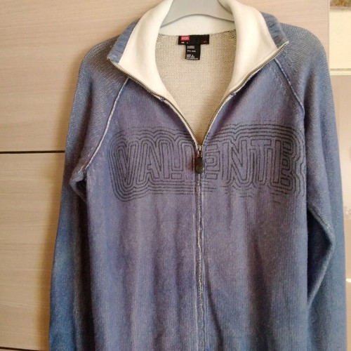 Diesel women's wool cardigan like new, blue navy