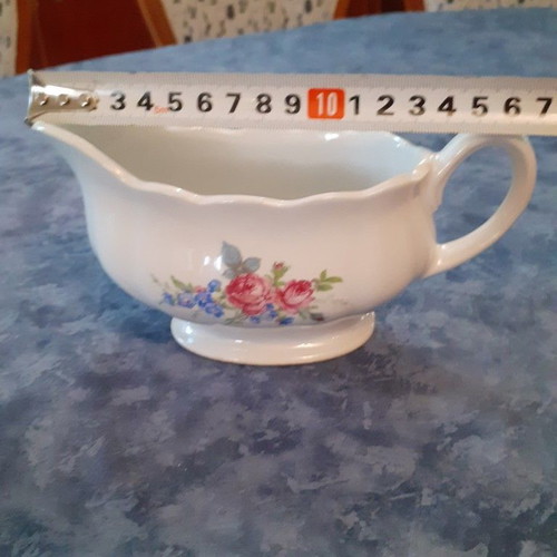 Vintage porcelain gravy boat RORSTRAND Sweden 1960
